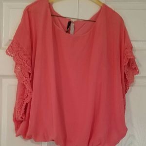 Light pink blouse